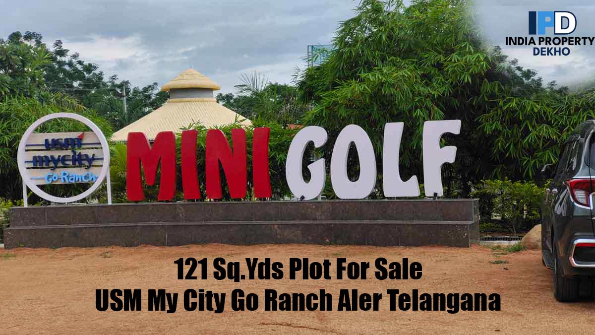 121 Sq.Yds Plot For Sale USM My City Go Ranch Aler Telangana