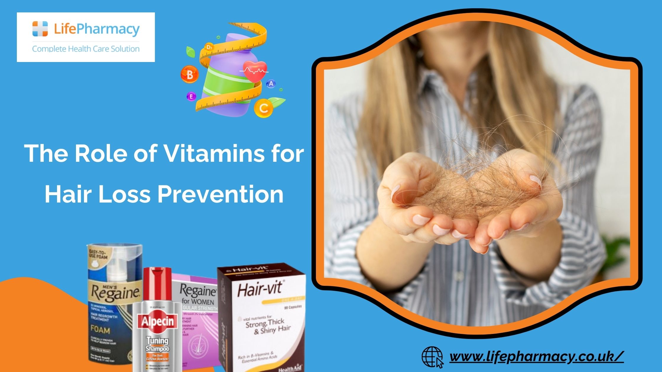 The Role of Vitamins for Hair Loss Prevention